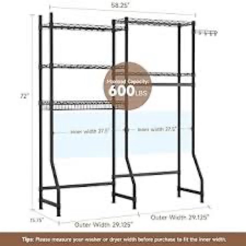 standing dry rack heavy duty adjustable height wire clothes drying shelves with basket hanger hooks 