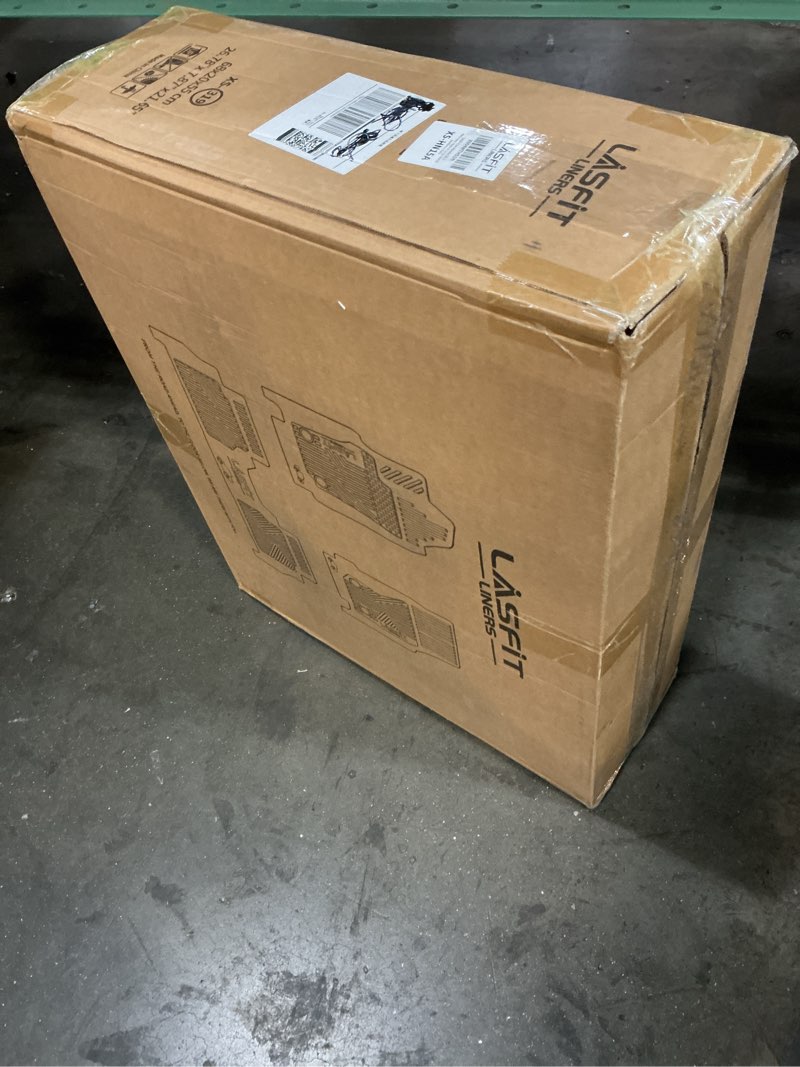 Condition photo showing New/Like New for lasfit full set floor mats for honda cr-v 2026 2025 2024 2023 (gasoline & hybrid & e:fcev), all weather tpe custom fit floor liners 1st & 2nd row & seat back mat & cargo mat (upper position) 1?for honda cr-v | 2023-2026 | combo set with seat back mat (upper position)