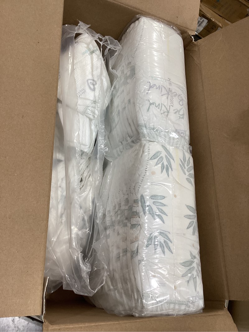 Condition photo showing As Is for Pampers Pure Protection Baby Diapers, Size 6 (35+ lbs), Up to 100% Leakproof, Premium Plant-based Skin Protection, Hypoallergenic Soft Diapers Size 6