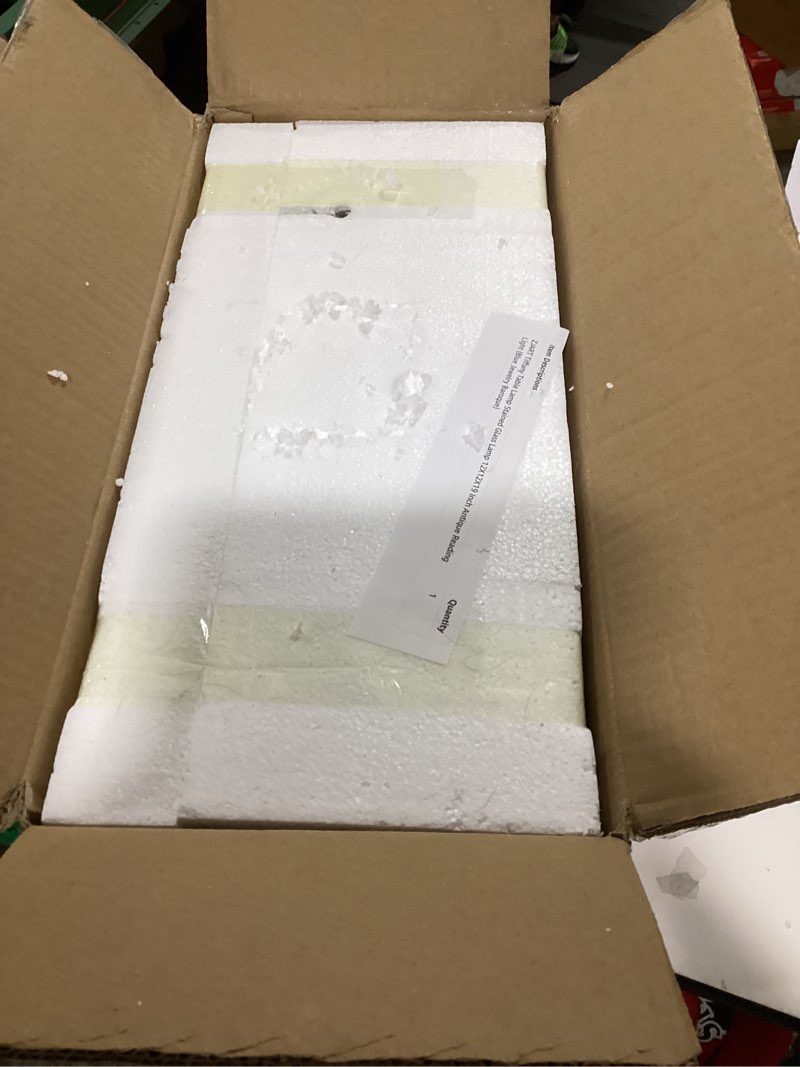 Condition photo showing As Is for Tiffany Table Lamp Stained Glass Lamp 12X12X19 Inch Antique Reading Light (Blue Jewelry Baroque)