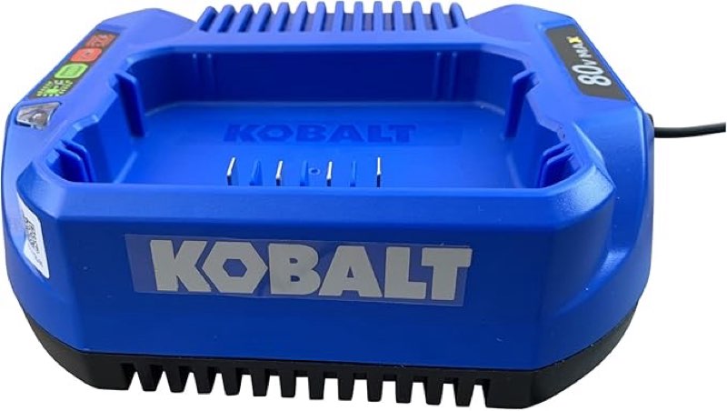 Replacement Charger KRC 0280-06 Compatible with All Kobalt 80-Volt Batteries