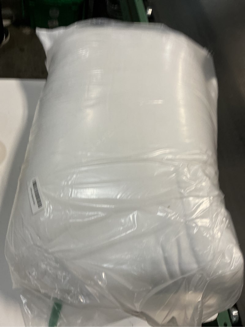 Condition photo showing As Is for Leeden Full Body Pillow for Adults, Firm and Fluffy Long Pillow Insert, Breathable Pillow for Side Sleepers and Bed Support?20x54 White