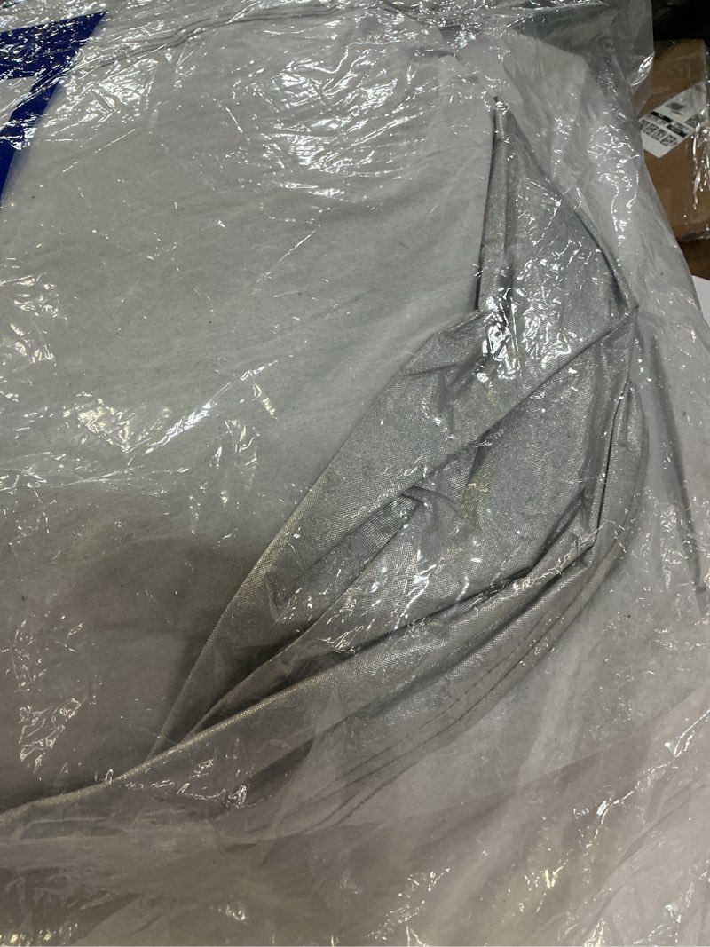 Condition photo showing As Is for KouKou Large Truck Cover Waterproof All Weather, 6 Layers Full Pickup Cover, Universal Fit Chevy Silverado GMC Sierra 2500HD 3500HD Ford F250 F350 RAM 2500 3500. (250-262 inch Length, 9ft Bed) XXXL. Truck XXXL up to 262", Max Cab Length 158" silver