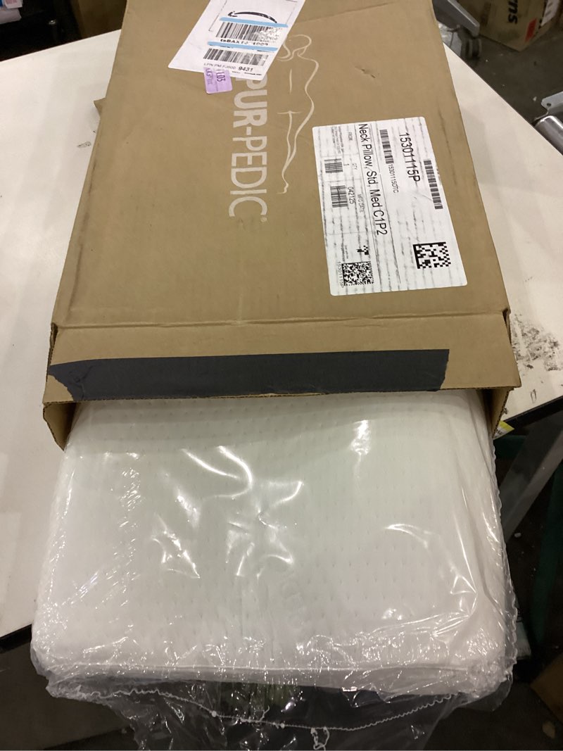 Condition photo showing New/Like New for Tempur-Pedic TEMPUR-Ergo Neck Pillow, Medium Profile, White