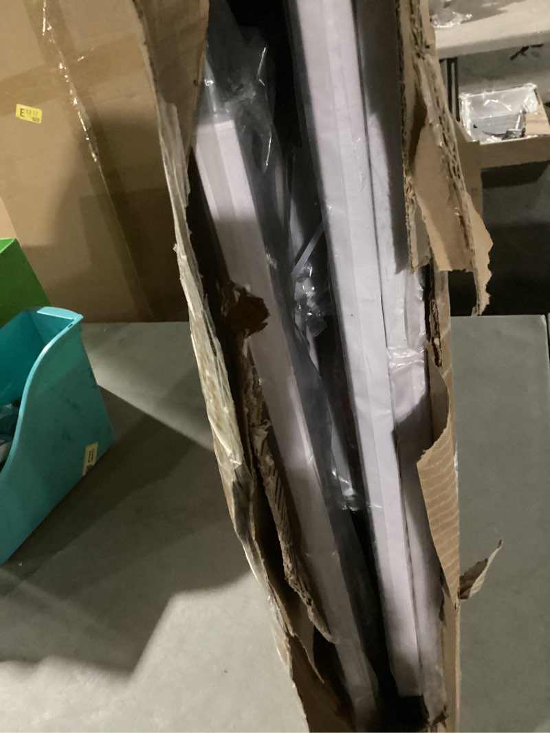 Condition photo showing New/Like New for Extra Tall Baby Gate Stand 38" Tall - 76.38"-79.13" Wide Extra Long Large Walk Through Pet Gate for Kids or Pets - Metal Pressure Mounted Safety Gate