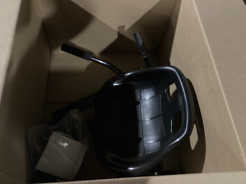 Condition photo showing Good Condition for K1 Go-Kart Seat Attachment for Self-Balancing Scooters, Adjustable Frame Fits 6.5"/8"/10" Boards, Easy Install, Kids & Family Fun (Scooter Not Included)–Carbon Black