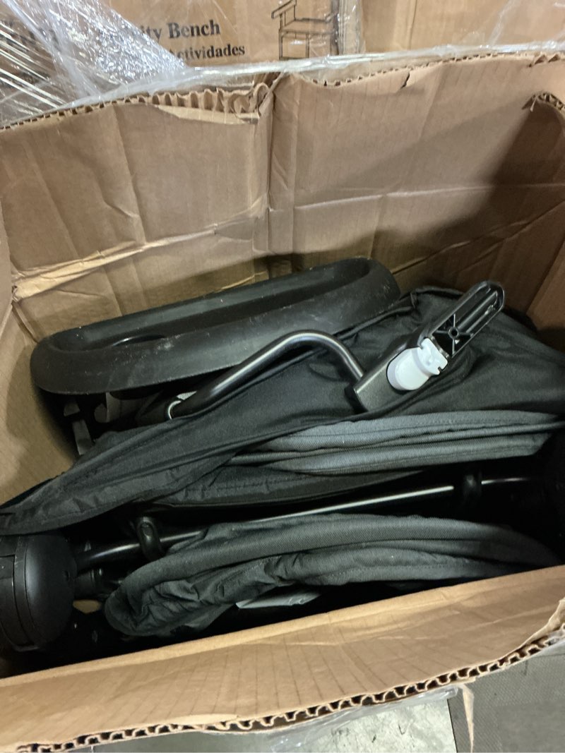 Condition photo showing As Is for graco ready2grow 2.0 double stroller, twin baby stroller features bench seat and standing platform options, compact fold perfect for baby travel, rafa