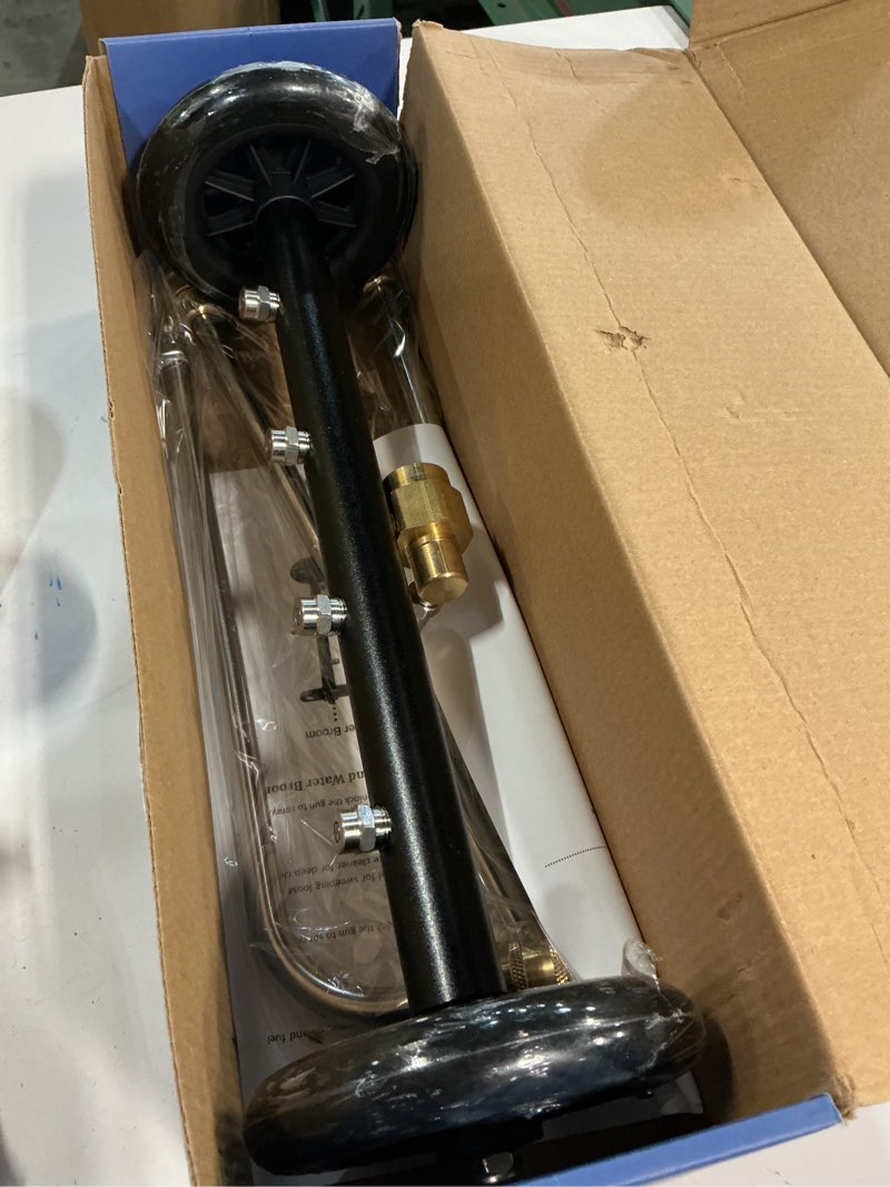Condition photo showing New/Like New for Tool Daily Dual-Function Undercarriage Cleaner,Surface Cleaner for Pressure Washer, 16 Inch, Underbody Car Wash Water Broom with 3 Pieces Extension Wand, 4000 PSI 16 inch 2in1