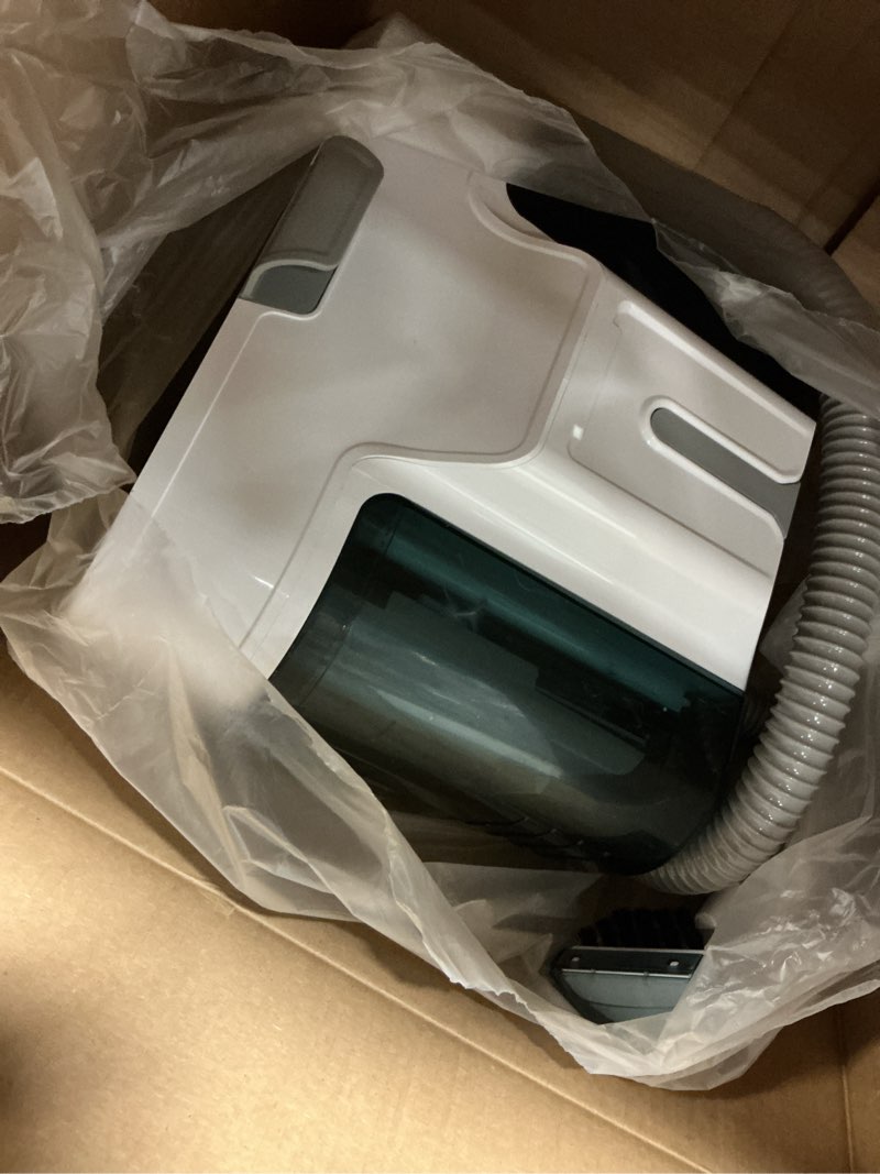 Condition photo showing As Is for Carpet Cleaner Machine Upholstery - 450W Shampooer Portable for Couch Rug Sofa Car Seat Furniture Fabric Wet Vacuum Spot Handheld Small Mini Car Water Aspiradora de Agua Deep Extractor Washer