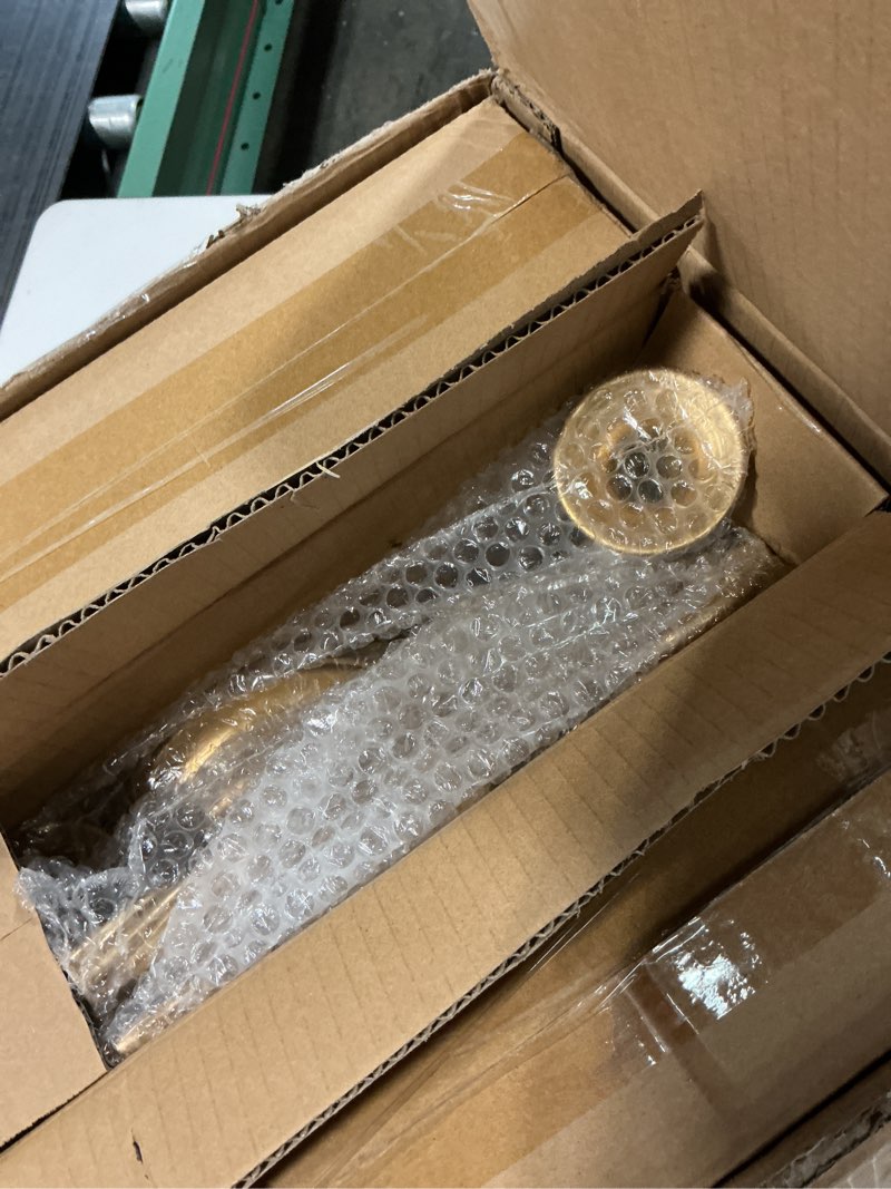 Condition photo showing Good Condition for tanlade gold candelabra table centerpieces tall candelabra wedding metal candle holder 5 arm taper candlestick floral flower floor candle stand for dining holiday ceremony easter party(21 inch) 21 inch