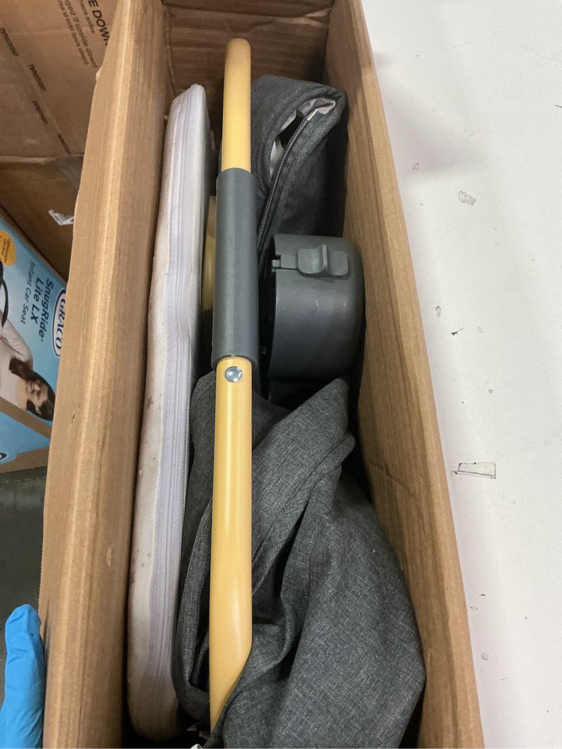 Condition photo showing Good Condition for ANGELBLISS 3 in 1 Baby Bassinet, Rocking Bassinets Bedside Sleeper with Comfy Mattress and Wheels, 6 Height Adjustable Easy Folding Portable Bedside Crib for Newborn Infant (Dark Grey)