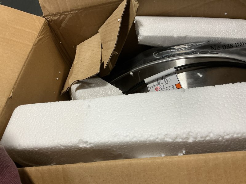 Condition photo showing Good Condition for Crock-Pot 7 Quart Oval Manual Slow Cooker, Stainless Steel (SCV700-S-BR), Versatile Cookware for Large Families or Entertaining 7 Qt