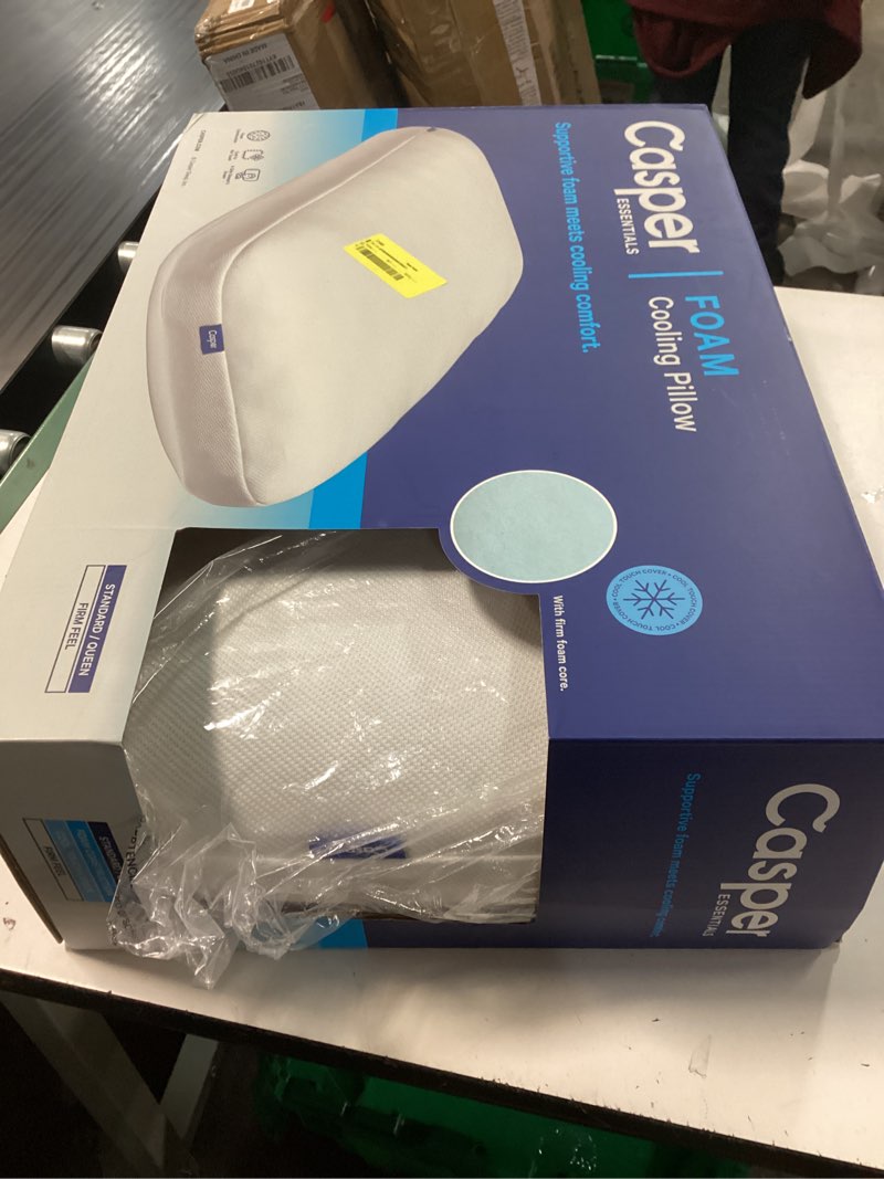 Condition photo showing New/Like New for the casper essential cooling foam pillow - standard/queen