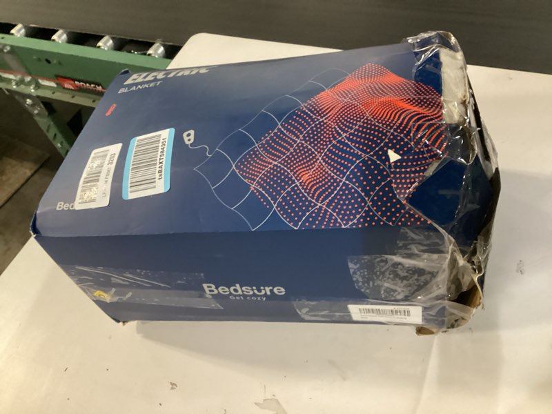 Condition photo showing As Is for Bedsure Electric Blanket Queen Size - Dual Control Heated Blanket Queen, Fast Heating with 10 Time Settings & 10 Heat Settings, Warm Gift for Grandma (84x90 inches, Cream) 02 - Cream Queen