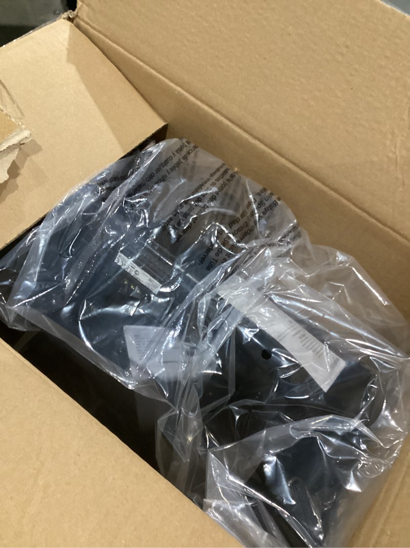 Condition photo showing As Is for amazon basics tool tote, lighted bag, black, 30 pockets