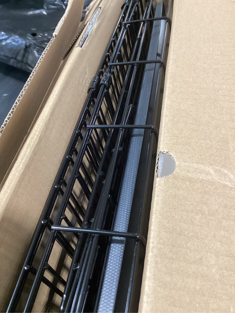 Condition photo showing Good Condition for midwest homes for pets 30-inch icrate for medium breeds, 21-40 lbs, single door folding dog crate with divider panel, leak-proof tray & secure latch, portable, durable & easy to assemble 30.7"l x 19.3"w x 21.5"h single door
