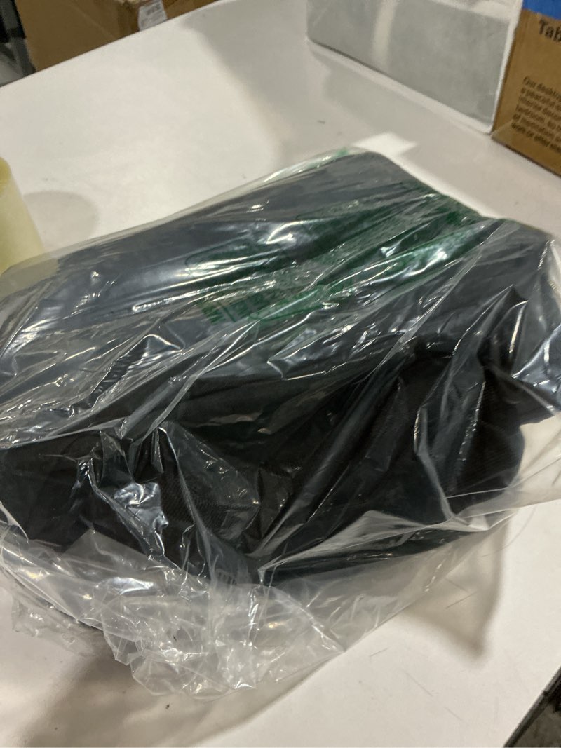 Condition photo showing As Is for ocklily breast pump bag cooler backpack — large insulated milk storage for breastmilk — wearable hands-free pumping tote for working moms (black) | wearable hands-free tote, fits spectra medela momcozy elvie, large capacity with dual sections for pump and daily essentials