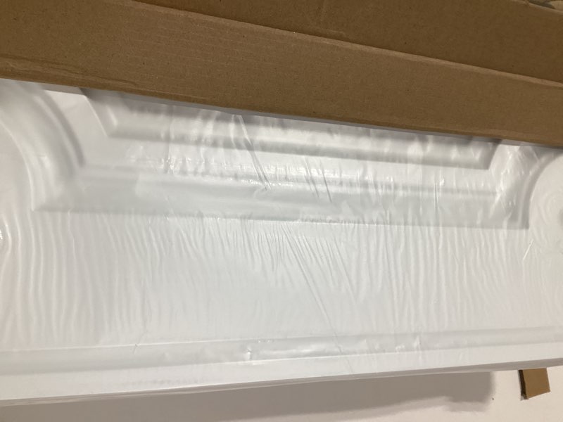 Condition photo showing New/Like New for Art3d 12-Pack Drop Ceiling Tiles 2x4 Ft, PVC Decorative Ceiling Covering Panels for Basement Kitchen Bathroom, 24x48 Inch, Cover 96 Sq. Ft, Smooth White Smooth White 24x48 inch