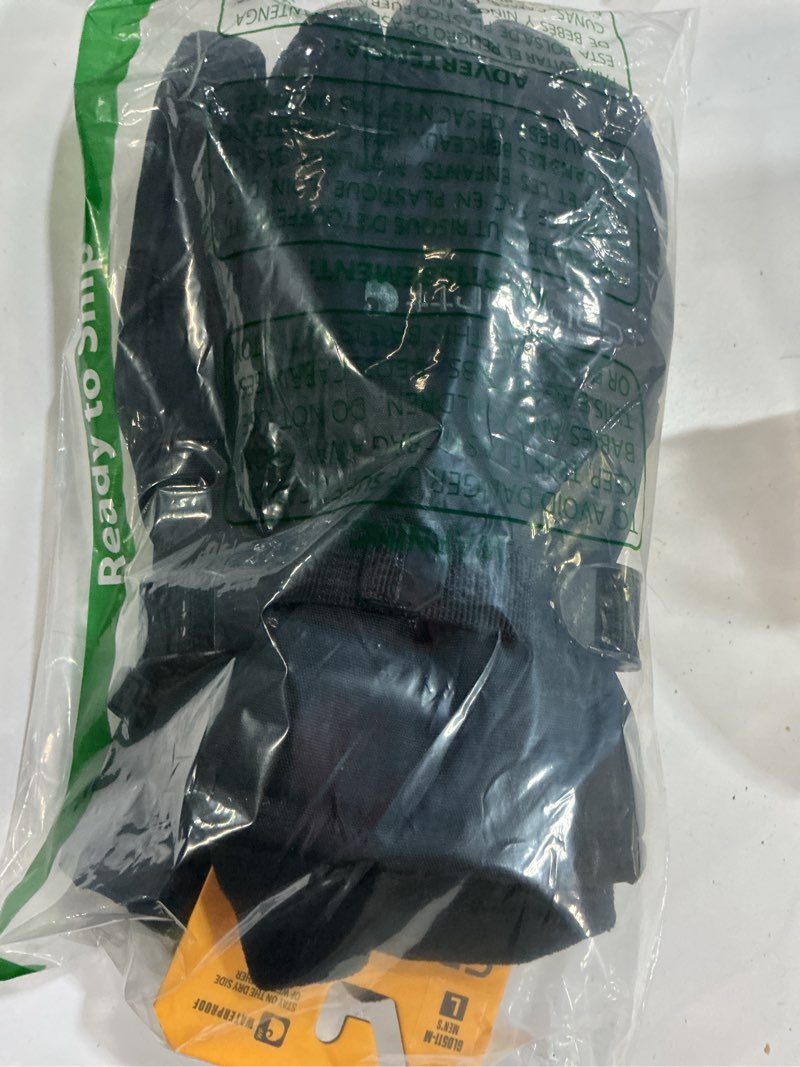 Condition photo showing New/Like New for Carhartt Men's Waterproof Insulated Knit Cuff Glove Large Black