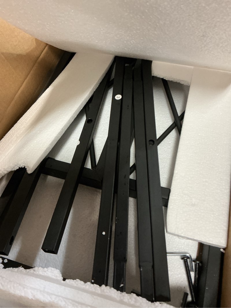 Condition photo showing Good Condition for ibuyke 45" large tv riser for 32-60 inch tv,tabletop short tv stand with storage and steel legs,dual screen office desk,stand riser,tv riser stand for home,bedroom,living room,black tvt002b