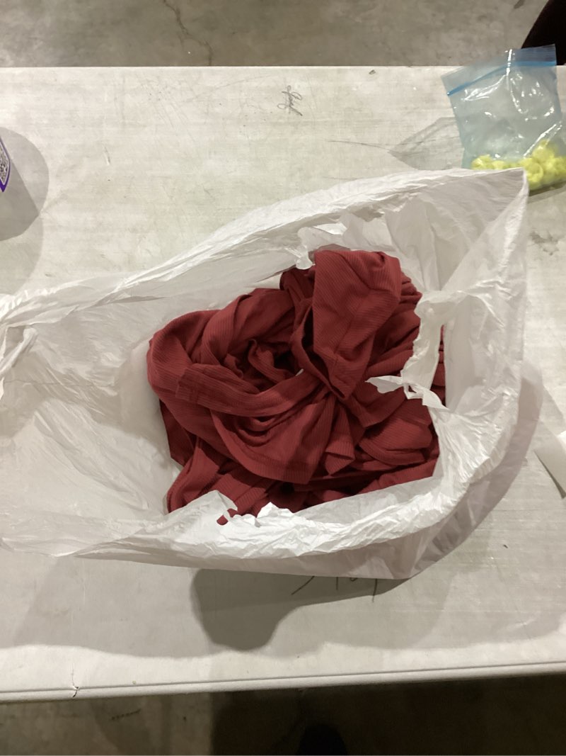 Condition photo showing New/Like New for Ecavus Maternity Tube Dress Long Cardigan 2 Piece for Baby Shower and Wedding Guest Ribbed Maternity Photoshoot Dresses Medium Red Wood