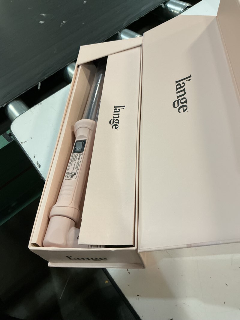 Condition photo showing Good Condition for l'ange hair ondulé ceramic curling wand | salon hair styling wands for beach waves