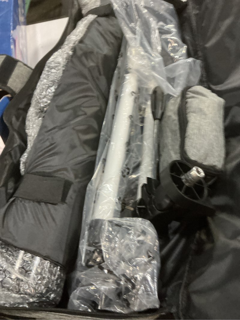 Condition photo showing New/Like New for telescope, 80mm aperture 800mm telescopes for adults astronomy & kids & beginners, portable high powered refracting professional telescope with an adjustable tripod, a bag, a phone adapter