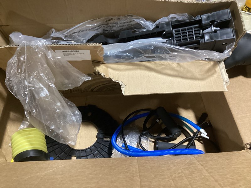 Condition photo showing Good Condition for Balance Ball Trainer, 26 inch Half Exercise Ball with Resistance Bands, Home Gym Full Body Workout Equipment, Blue