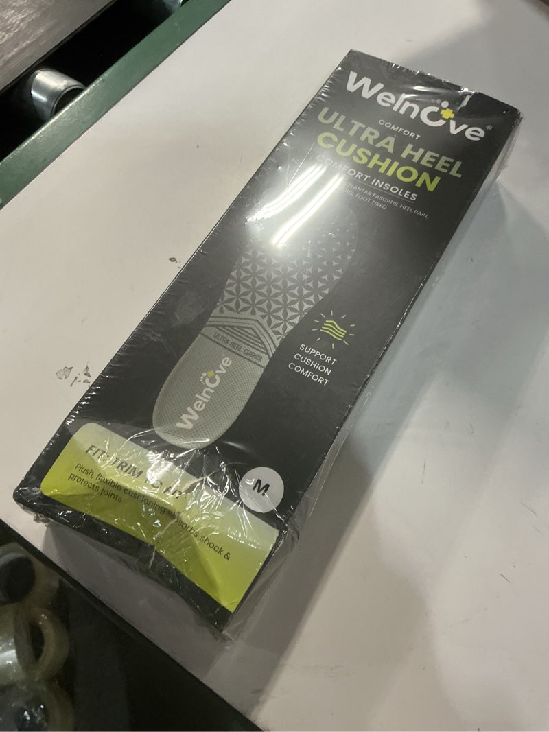 Condition photo showing New/Like New for Achilles Tendonitis Relief Insoles for Women & Men - Heel Cushion for Heel Pain Relief Heel Spur with Shock Absorption for All-Day Comfort, M: 10-11|300MM I-M: 10-11|300MM