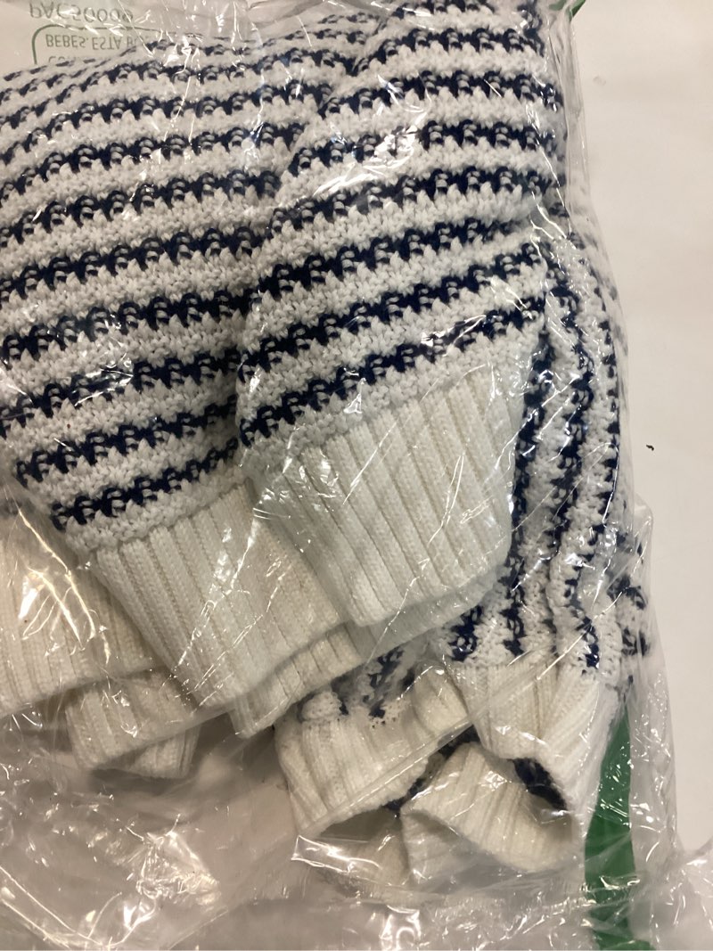 Condition photo showing New/Like New for evaless women's sweater vest striped pullover tank top round neck cap sleeve lightweight 2026 summer casual clothes xx-large khaki stripe