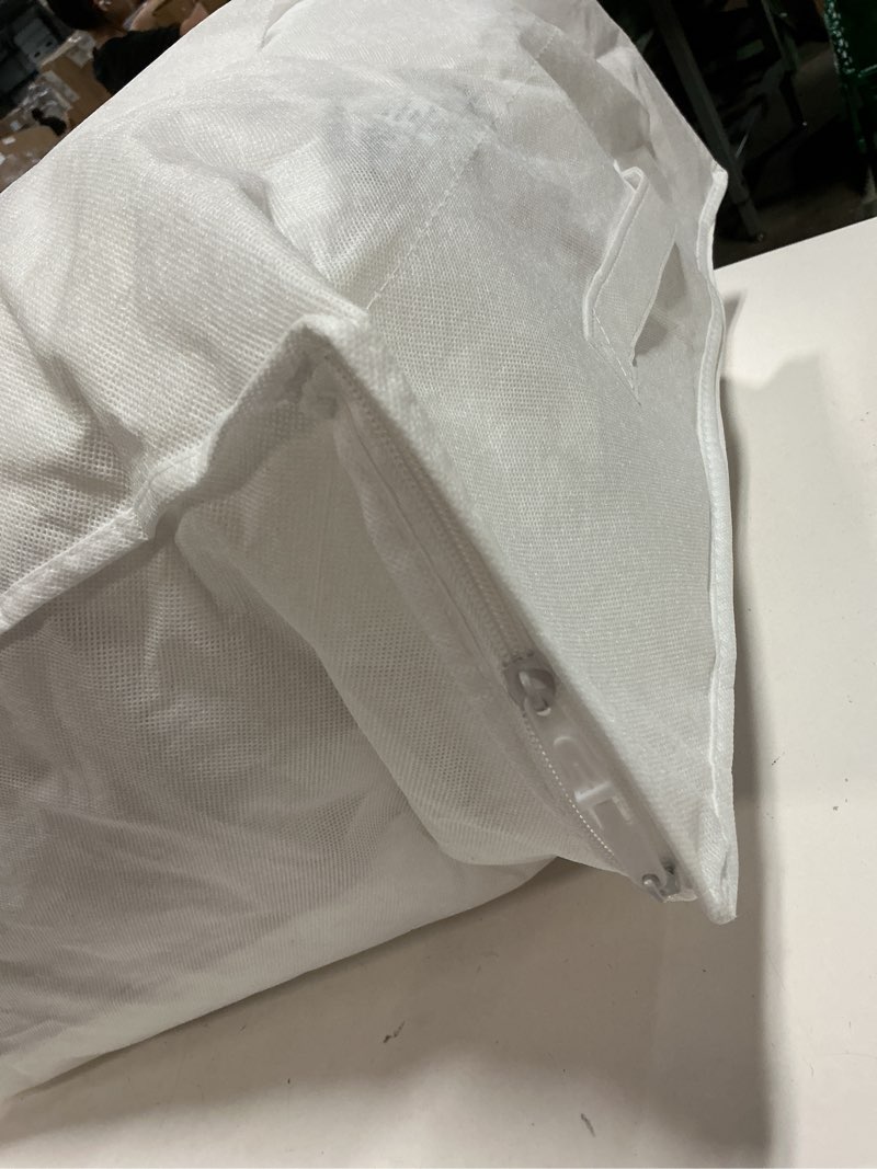 Condition photo showing New/Like New for all-season premium down alternative comforter, full/queen, white