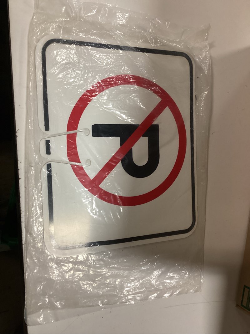 Condition photo showing New/Like New for the cortina 03-550-np traffic cone sign no parking 12pack