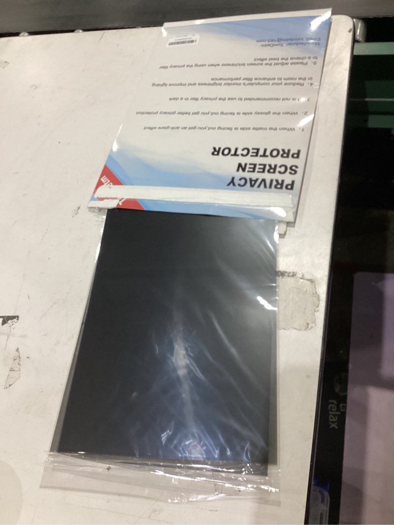 Condition photo showing As Is for [2-Pack] 19 Inch Computer Privacy Screen for 16:10 Monitor, Removable Anti Glare Blue Light Filter & Anti-Scratch Protector Film - Eye Protection Privacy Shield for Desktop Monitors