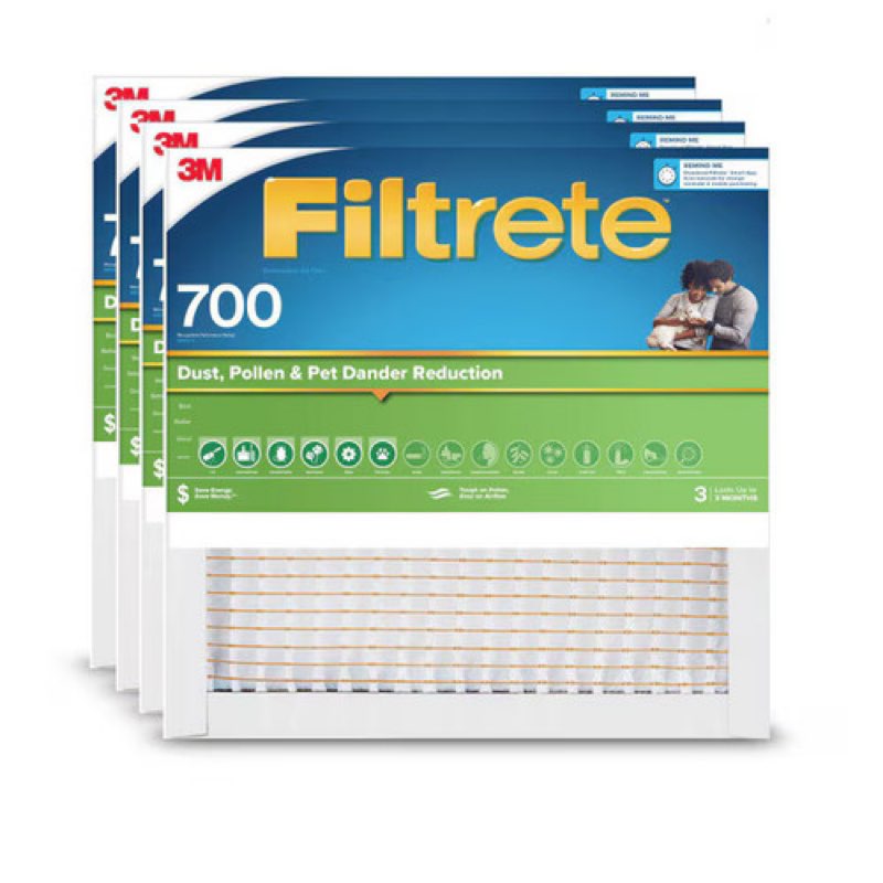 filtrete electrostatic air filter 700 mpr 702-4pk-1e