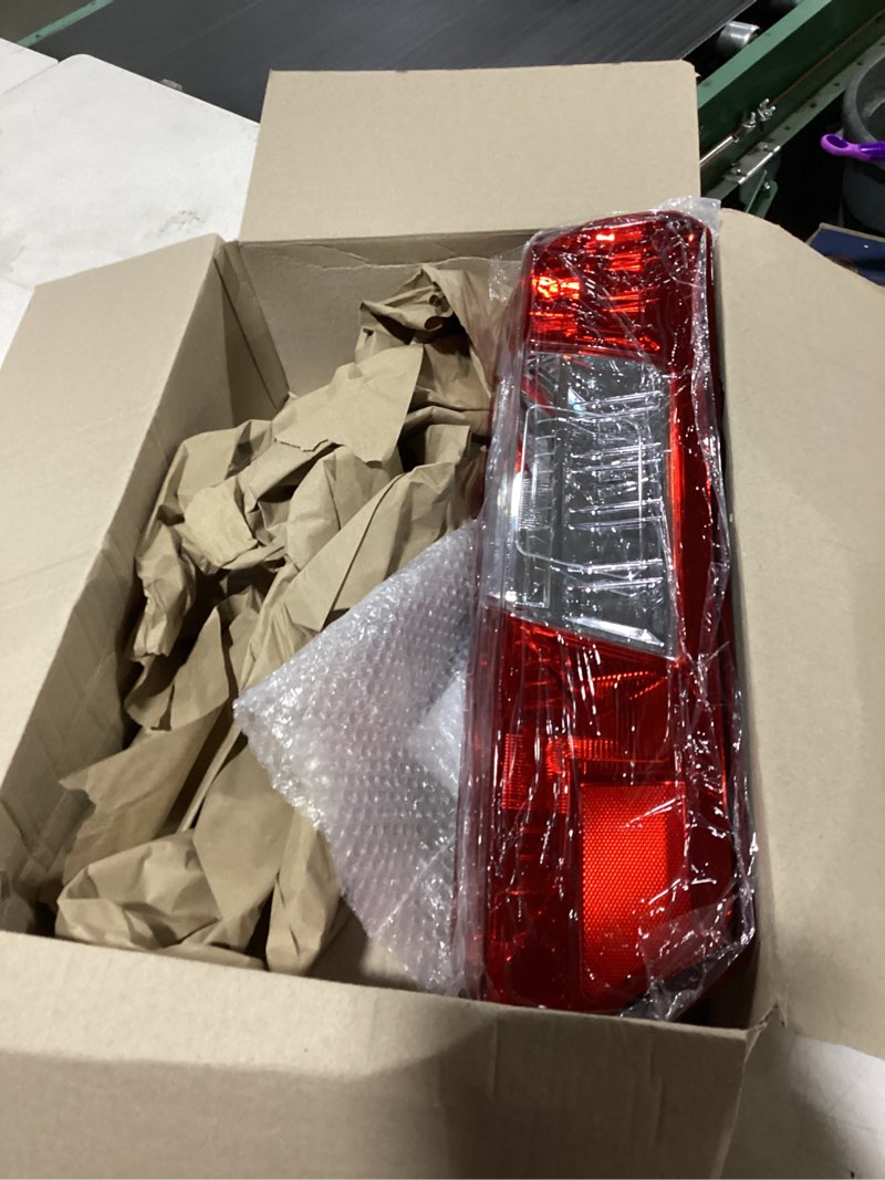Condition photo showing New/Like New for 2015 2016 2017 2018 2019 2020 2021 2022 2023 2024 compatible with ford transit rear tail light right passenger without bulbs 150 250 350 350hd