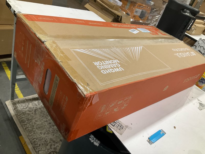 Condition photo showing Good Condition for SANSUI 34 Inch 240Hz Ultrawide Curved Gaming Monitor UWQHD 3440×1440, 21:9 2K Curved Monitor 1500R,HDR400,Fast VA, PIP/PBP,AI Crosshair,AIPQ(Visual Enhance),MPRT 1ms,HDMI2.1*2,DP1.4*2(DP Cable Incl.) 34" Curved/UWQHD/240Hz/HDMI2.1 34" Curved/UWQHD/240Hz/HDMI2.1