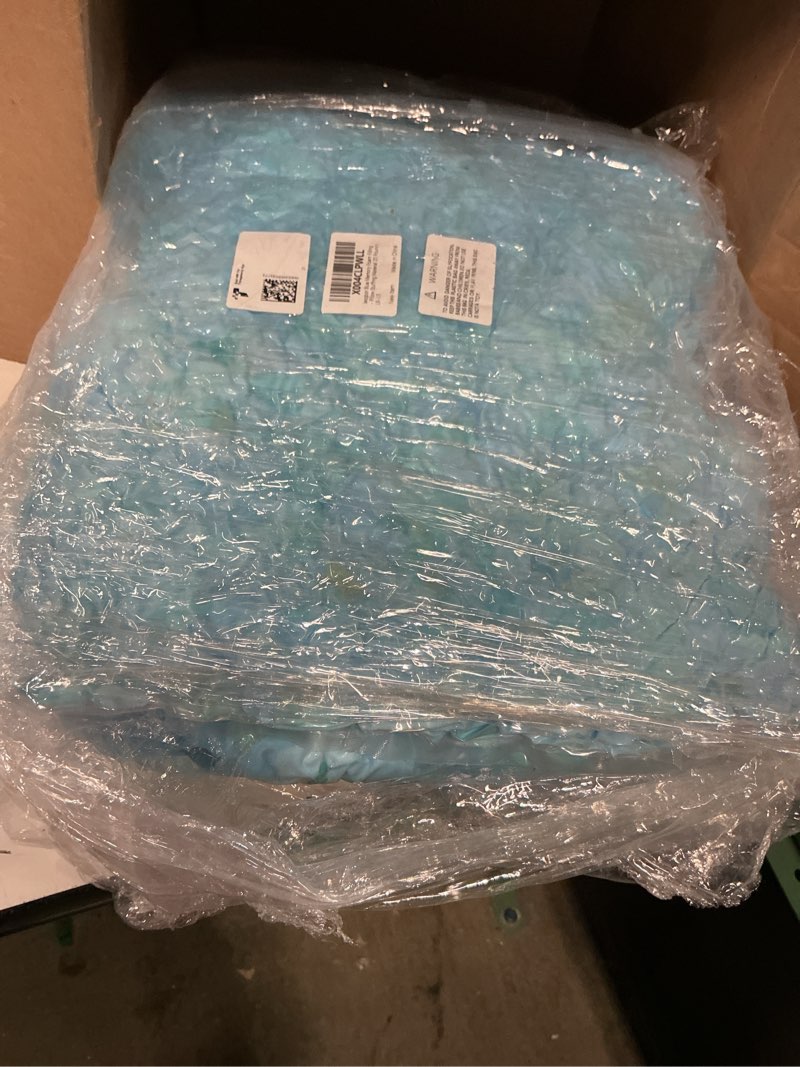 Condition photo showing Good Condition for bean bag filler, 20lbs shredded memory foam filling, soft pillow stuffing bean bag refill foam for couch, cushion, stuffed animals, dog bed, arts crafts blue 20lbs
