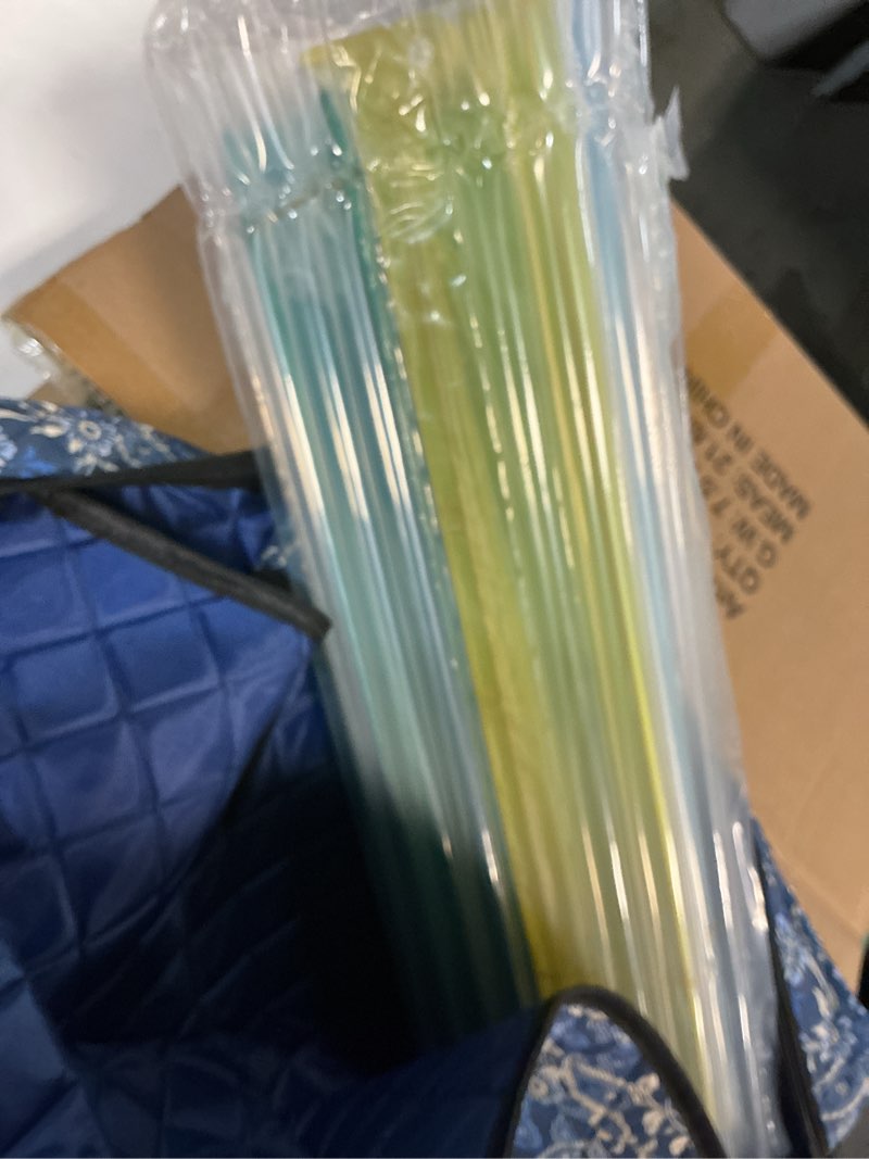 Condition photo showing New/Like New for American Mahjong Set with Blue Carrying Bag, 166 White Tiles, 4 All-in-One Rack/Pushers, Mahjong Tiles Set (Ma Jong, Mah-Jongg, Majiang)