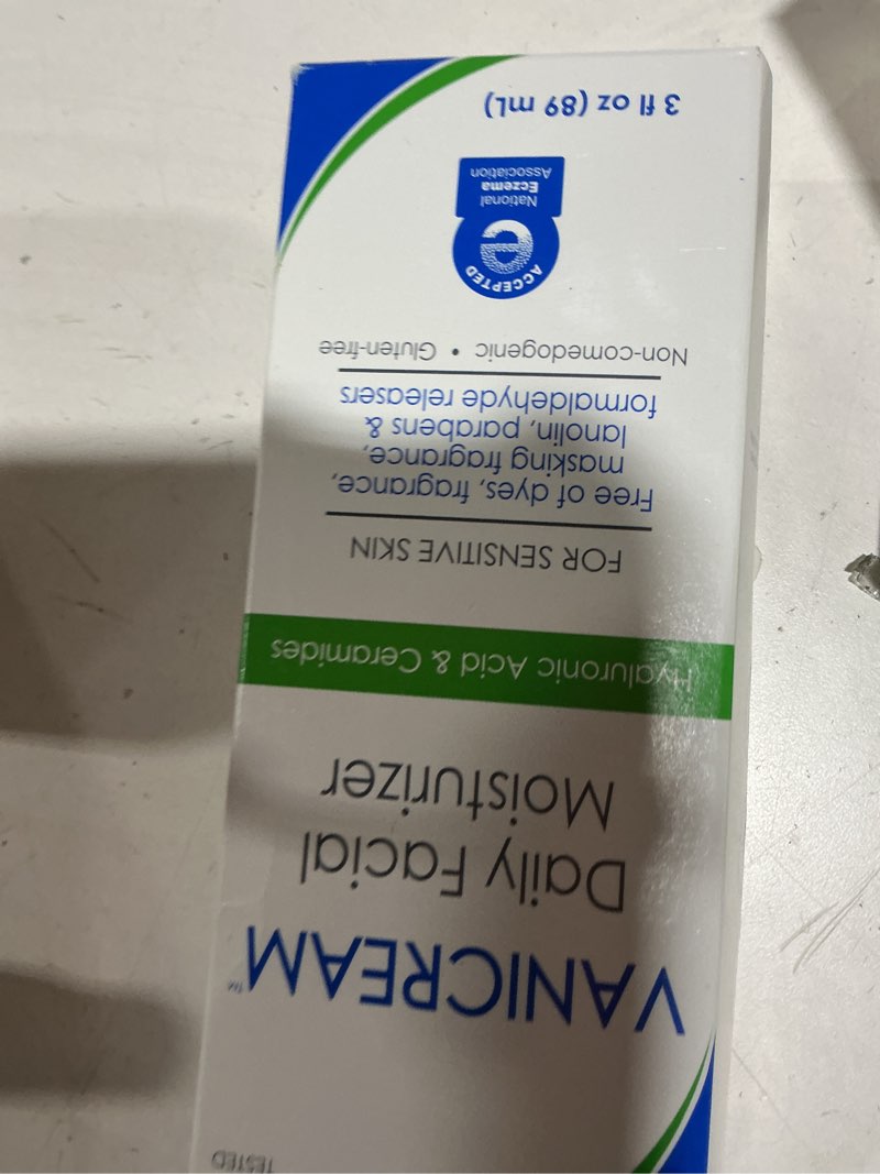 Condition photo showing Good Condition for Vanicream Daily Facial Moisturizer With Ceramides and Hyaluronic Acid - Formulated Without Common Irritants for Those with Sensitive Skin, 3 fl oz (Pack of 1)