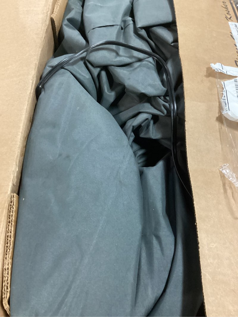 Condition photo showing As Is for ohgeni king air mattress family choice award with built-in pump,18'' comfortable blow up colchones inflables mattress for home,guests, portable air bed for adults, airbed supports up to 700 lbs,black standard height 18'' black king