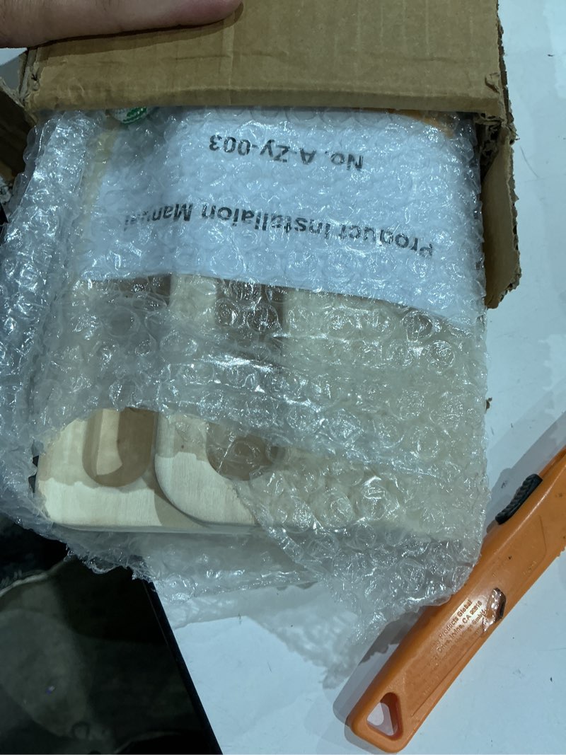 Condition photo showing Good Condition for climbing hangboard rock climbing training as climbing fingerboard with jugs, slopes and edges, pockets as door mounted training station rock climbing pull up bar a-zy-003