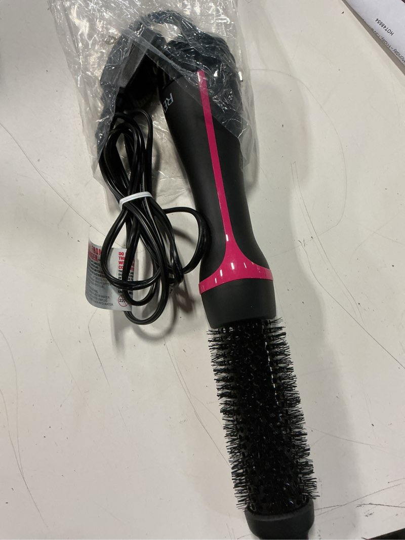 Condition photo showing Good Condition for revlon one-step hair dryer and styler - root booster round brush for styling, dryer brush for fast and easy salon-quality blowout, more shine and less frizz (1-1/2 in) 1 count (pack of 1)