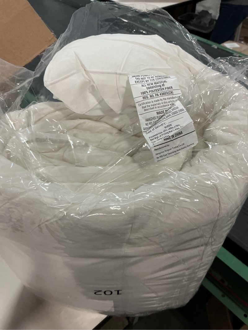 Condition photo showing Good Condition for COONP Queen Mattress Topper, Extra Thick Pillowtop, Cooling and Plush Mattress Pad Cover Cotton Top Bed Topper Protector with 8-21 Inch Deep Pocket White Queen