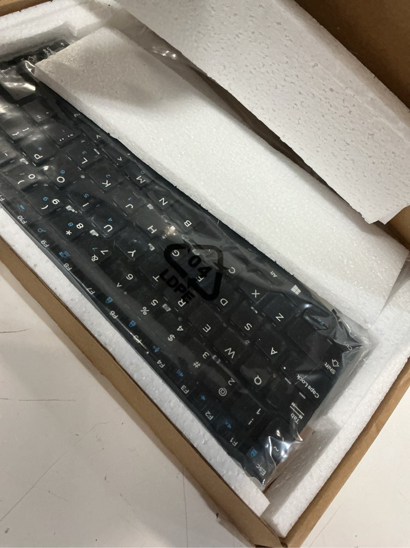 Condition photo showing Good Condition for lefix backlit keyboard replacement for dell latitude e5450 e5470 e7450 e7470 e5480 e5490 7480 7490 5480 5488,us layout,poiting stick,pk1313d4b00 0d19tr us english