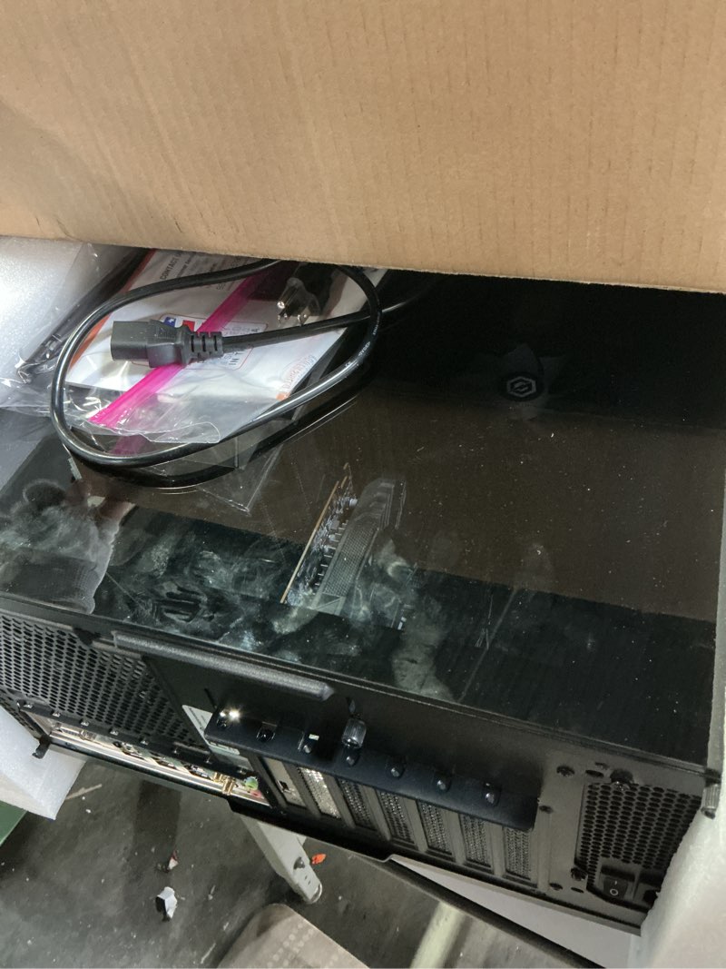 Condition photo showing As Is for CyberPowerPC Gamer Master Gaming PC, AMD Ryzen 5 5500 3.6GHz, Radeon RX 6400 4GB, 16GB DDR4, 500GB PCIe Gen4 SSD, WiFi Ready & Windows 11 Home (GMA3100A) R5 5500/RX 6400