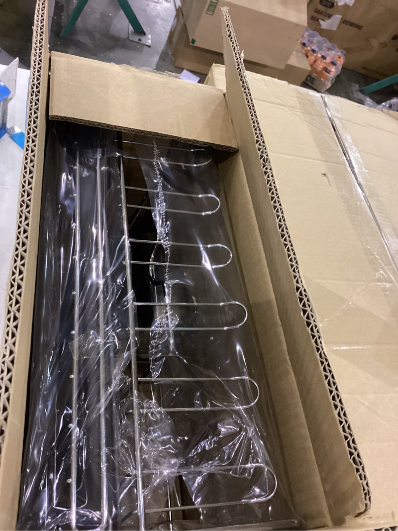 Condition photo showing As Is for Large Dish Drying Rack, Expandable Dish Rack, 304 Stainless Steel Dish Racks for Kitchen Counter, Multifunctional Dish Drainers with Utensil Holder & Cutting Board Holder Stainless Steel-expandable