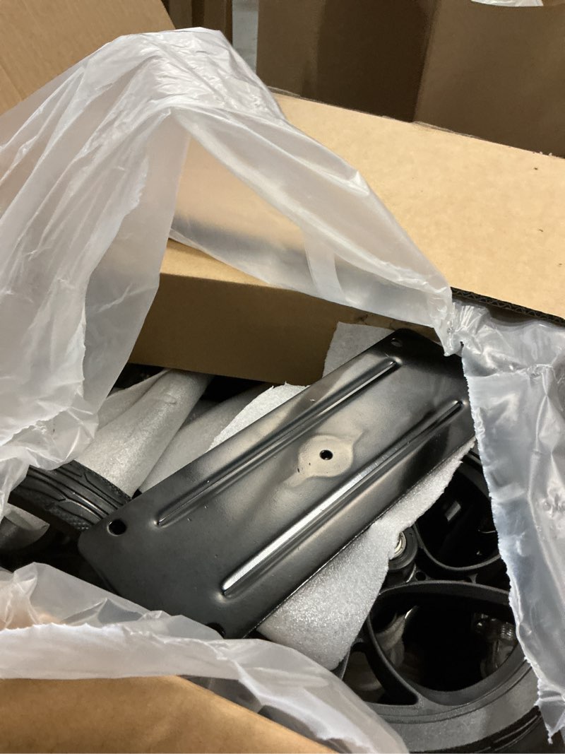 Condition photo showing Good Condition for Aojin Knee Scooter for Adults for FootInjuries, 300lbs Capacity, All Terrain Foldable Knee Scooter Walker with Bag, 13" Wide Pu Seat, Compact Crutches Alternative (Black)