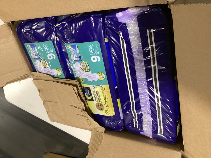 Condition photo showing New/Like New for always maxi extra heavy overnight pads - unscented - size 5 - 72ct