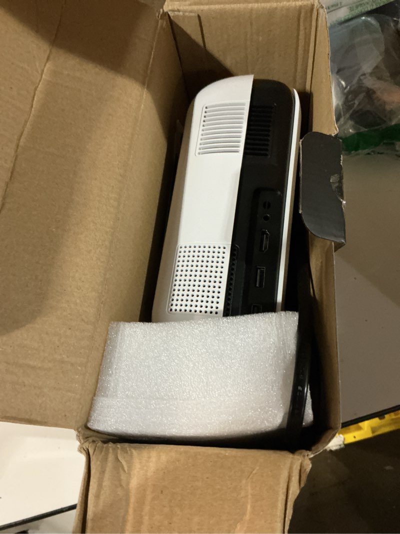 Condition photo showing Good Condition for happrun native 1080p projector, bluetooth home theater movie projector with built-in speaker, compatible with smartphone, hdmi, fire stick, ps5, indoor & outdoor use - without google tv system