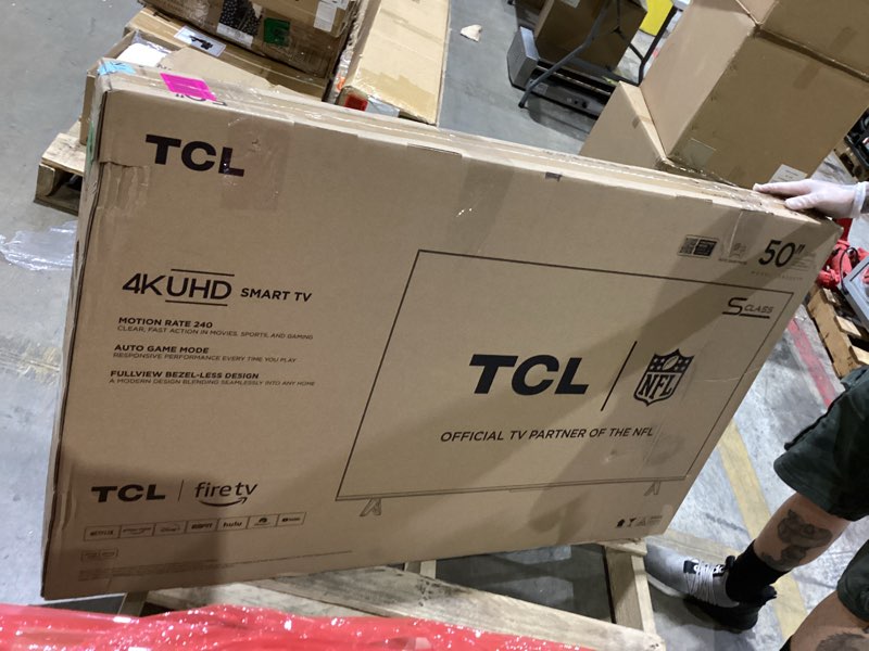 Condition photo showing New/Like New for Tcl 50 in smart tv